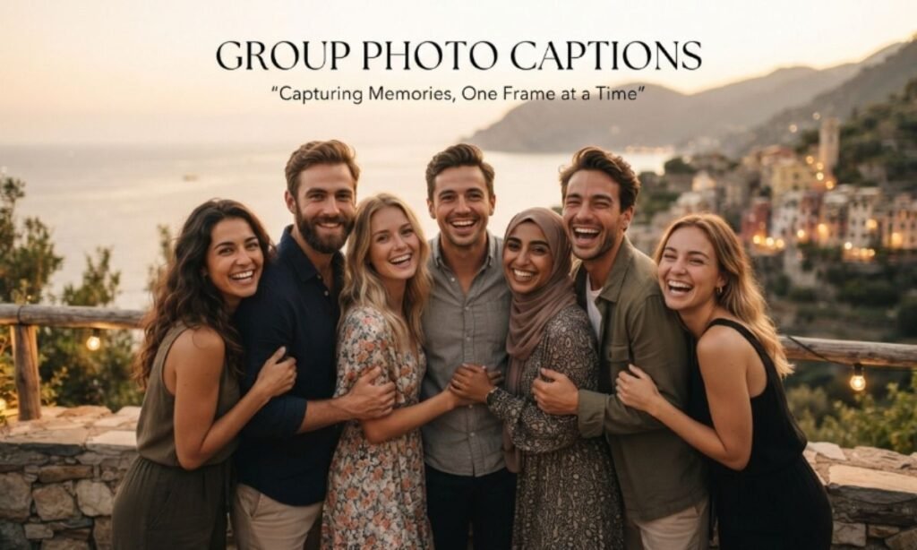 Group Photo Captions