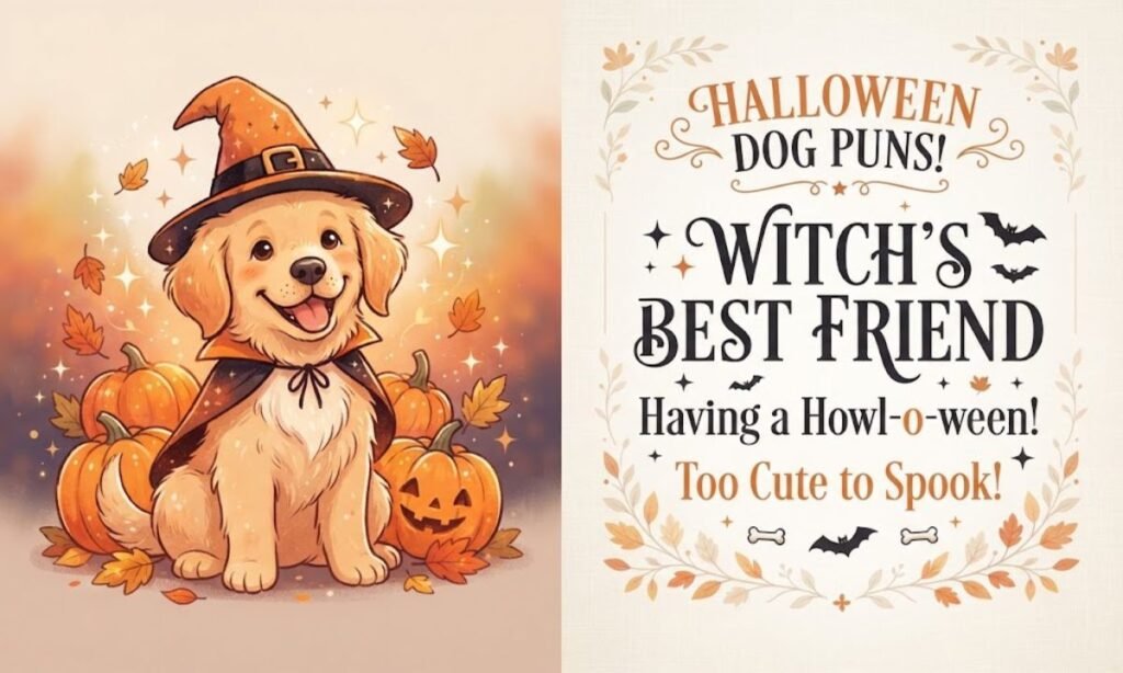 Halloween Dog Puns