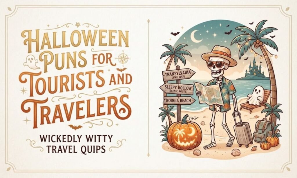 Halloween Puns for Tourists and Travelers