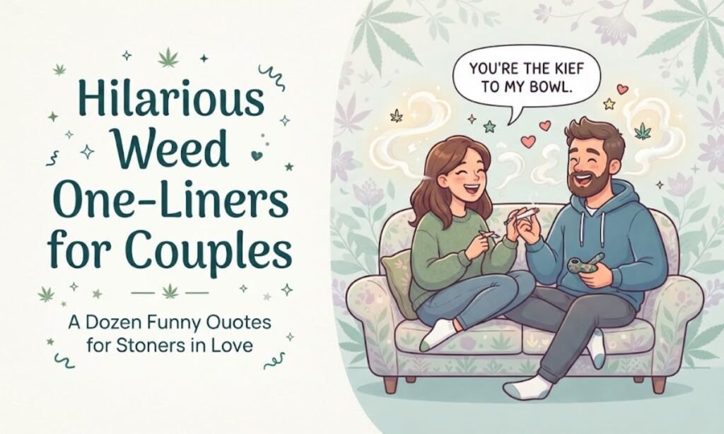 Hilarious Weed One-Liners for Couples