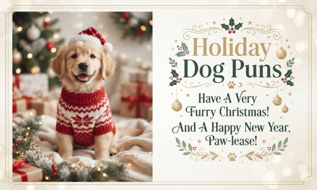 Holiday Dog Puns