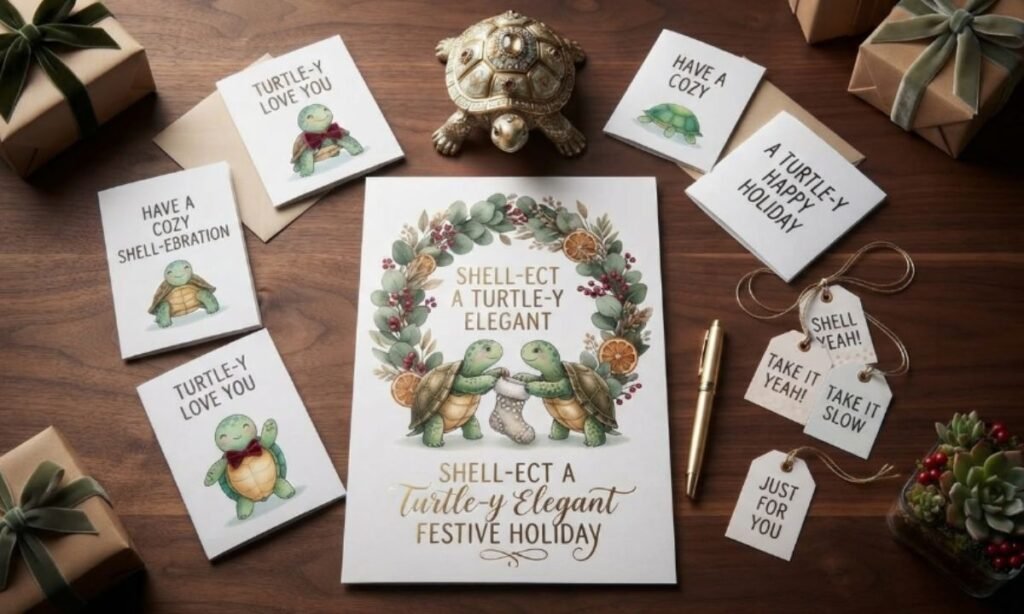Holiday Turtle Puns