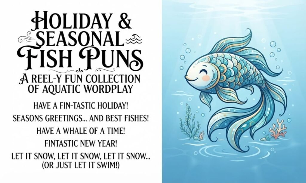 Holiday and Seasonal Fish Puns