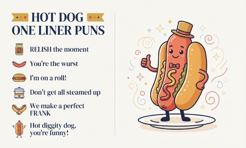 Hot Dog One Liner Puns