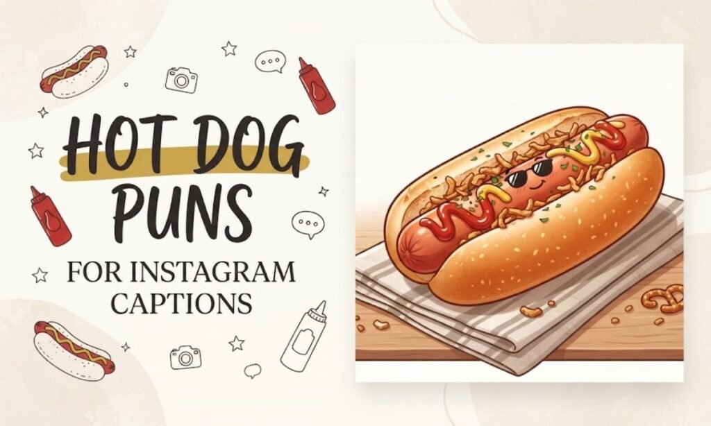Hot Dog Puns for Instagram Captions