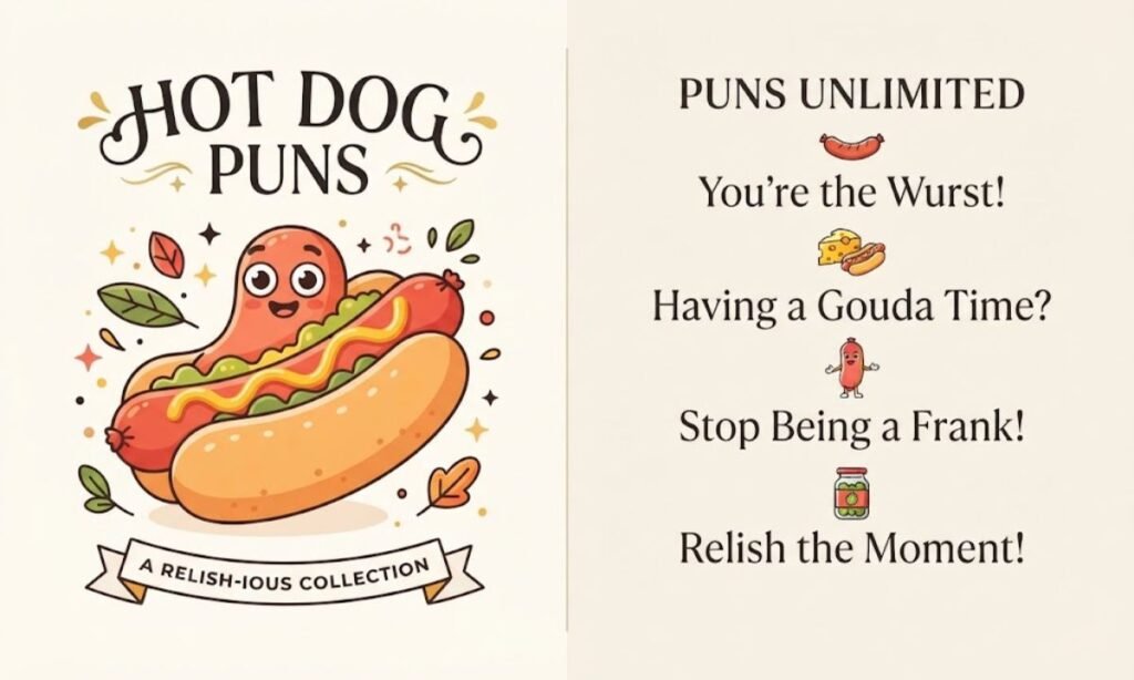 Hot dog puns