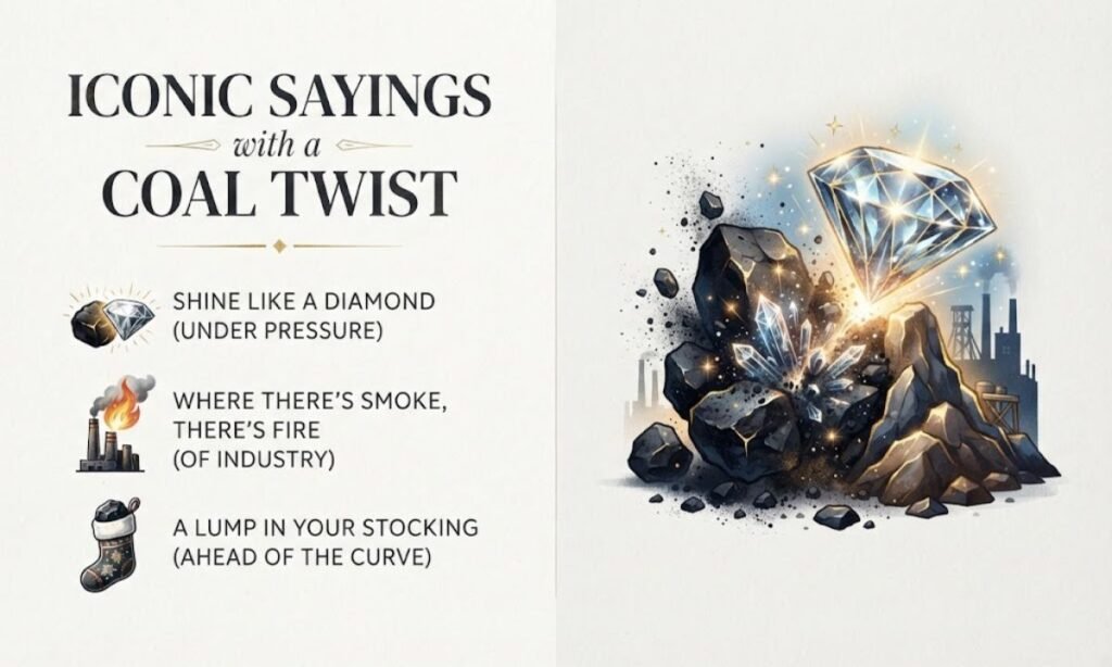 Iconic Sayings with a Coal Twist