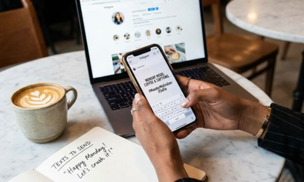 Monday Captions for Instagram, Selfies, and Texts