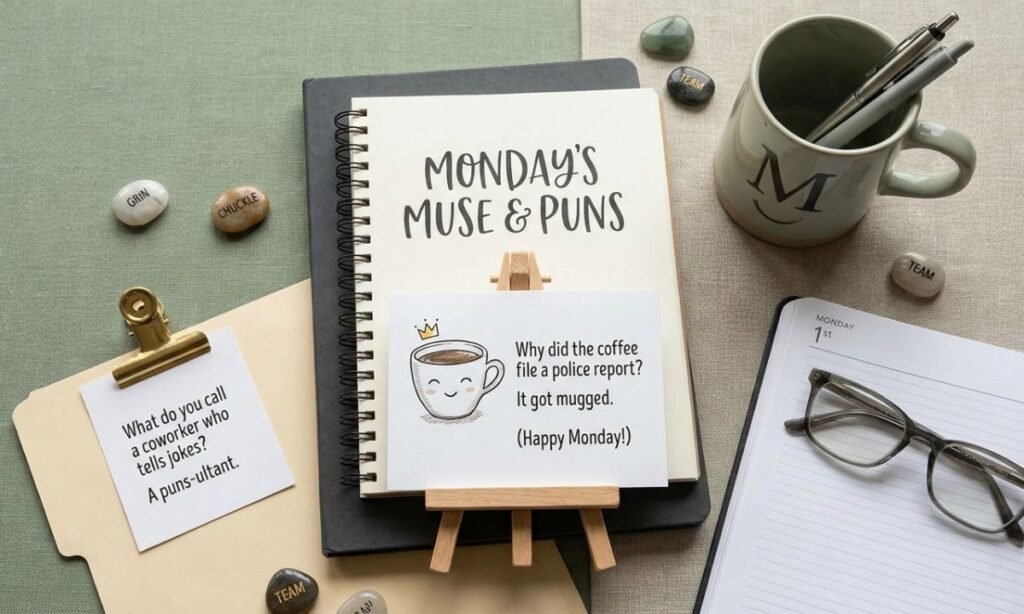Monday Jokes and Puns for Work and Coworkers
