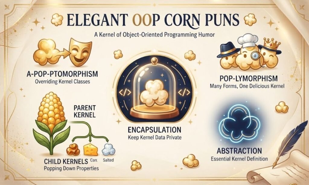 Oop corn puns