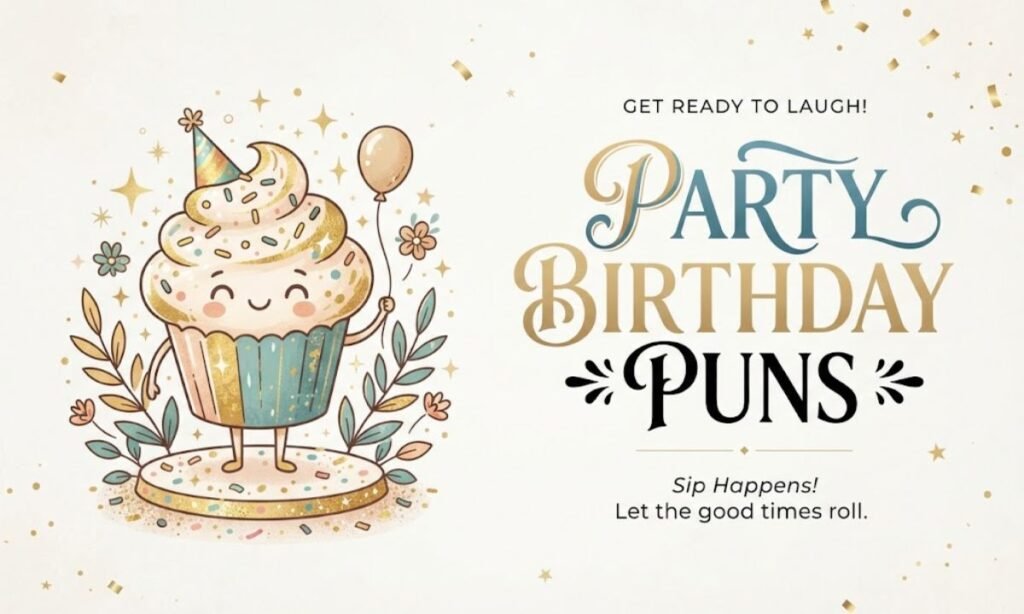 Party Birthday Puns