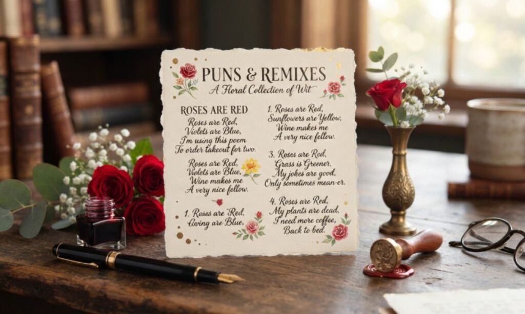 Roses Are Red Puns and Remixes