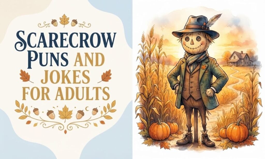 Scarecrow Puns and Jokes for Adults