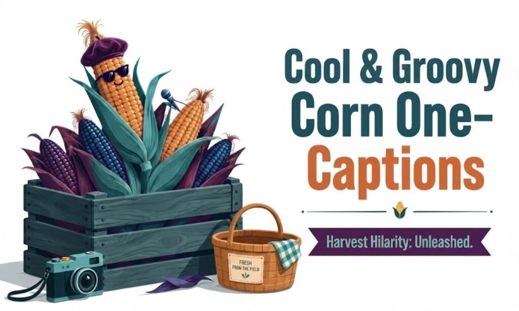 Short Corn One Liners and Captions
