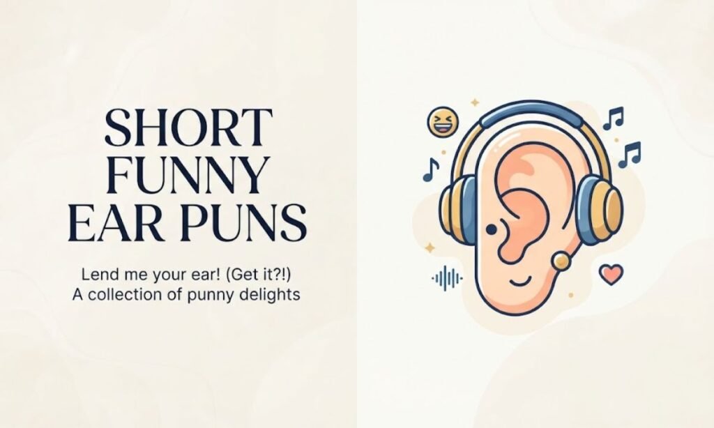 Short Funny Ear Puns