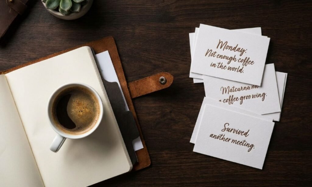 Short, Sarcastic, and Relatable Monday One Liners