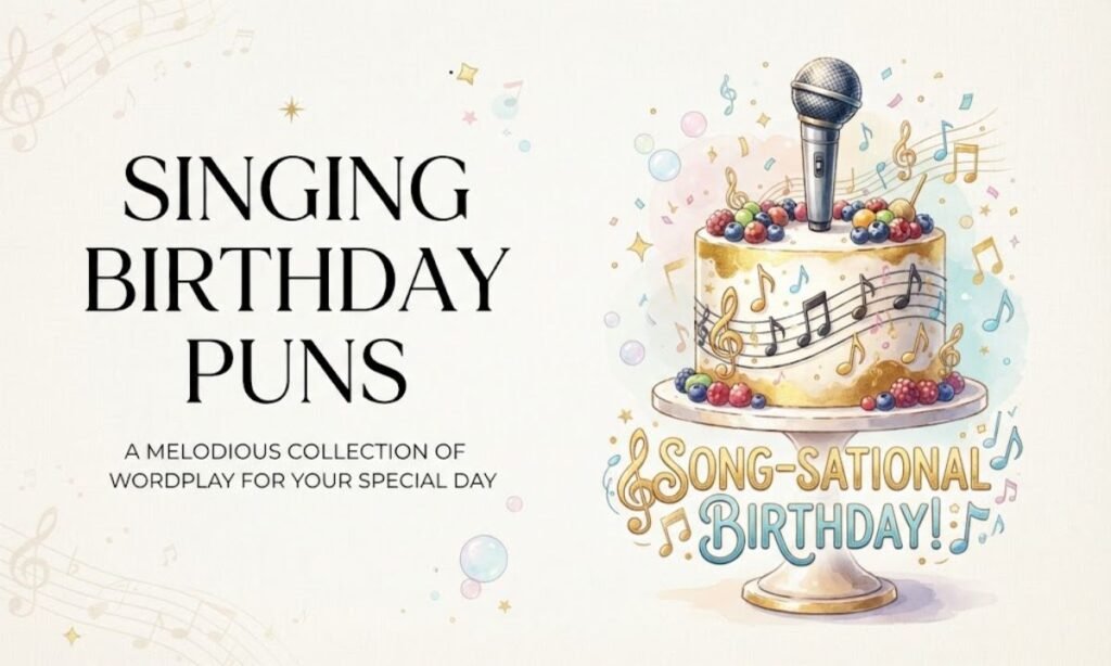 Singing Birthday Puns