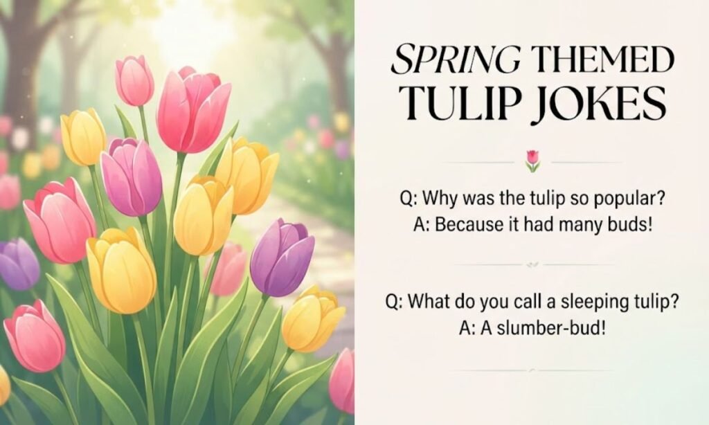 Spring Themed Tulip Jokes