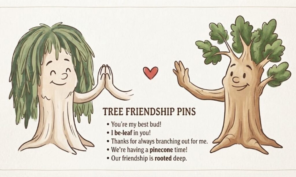 Tree Friendship Puns