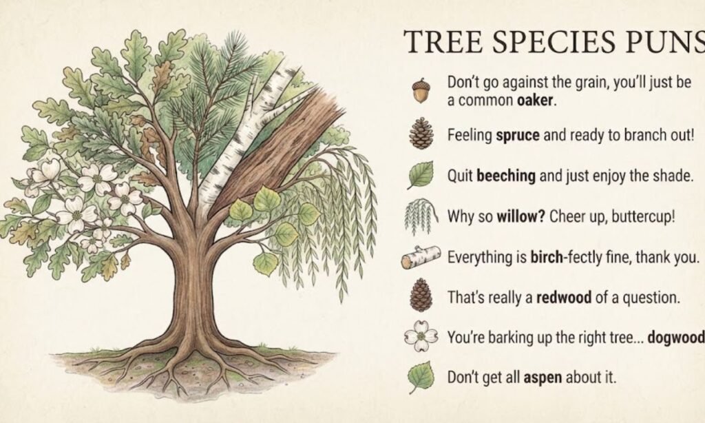 Tree Species Puns
