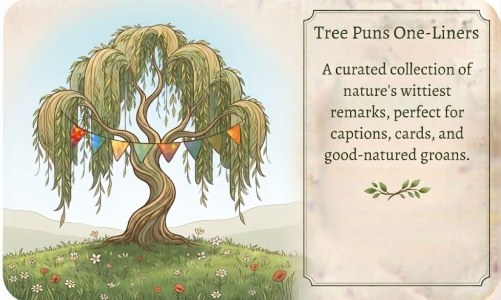 Tree puns one liners