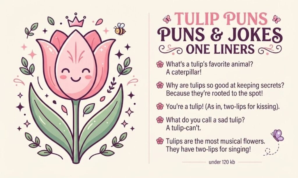 Tulip Puns and Jokes One Liners
