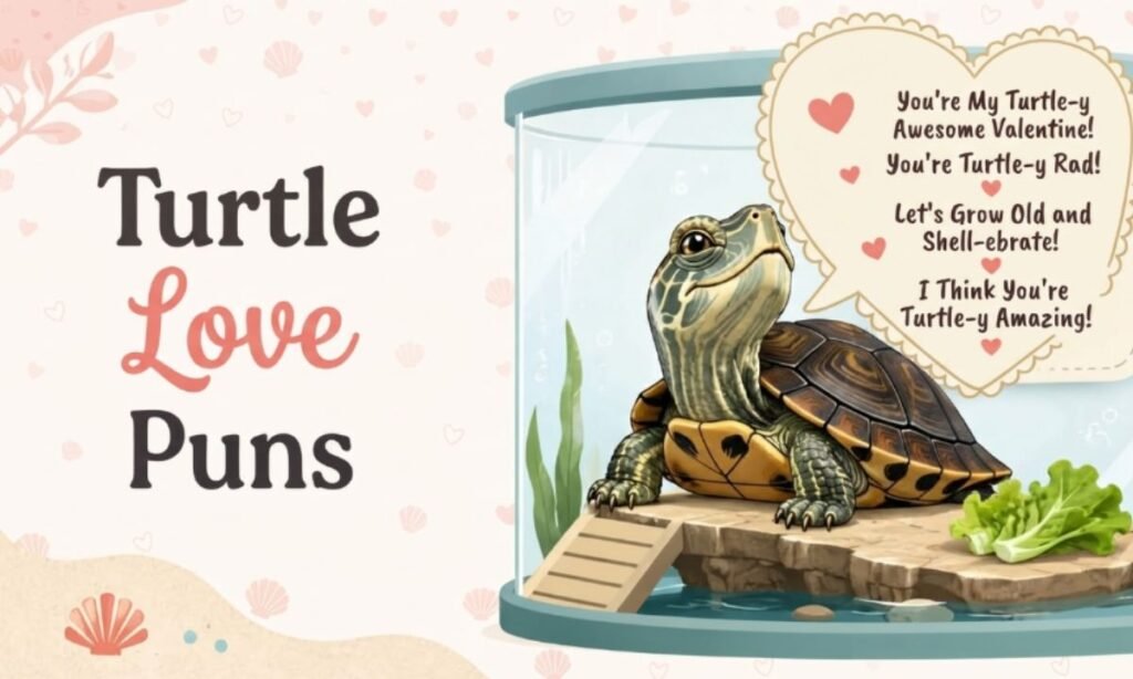 Turtle Love Puns