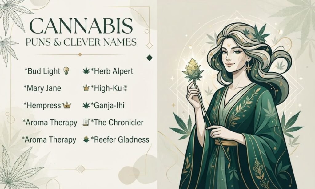 Weed puns name