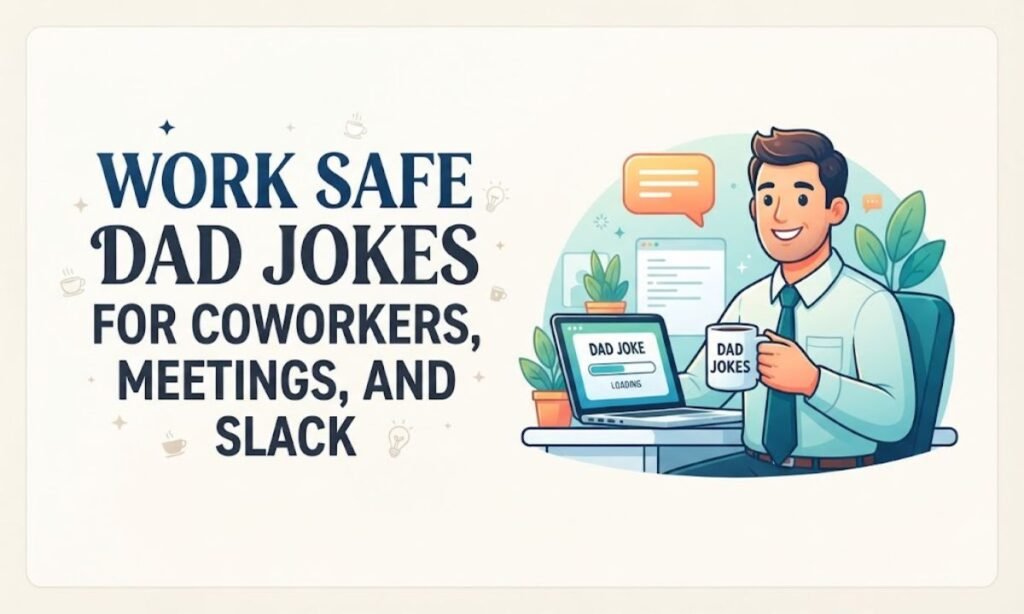 Work Safe Dad Jokes for Coworkers, Meetings, and Slack