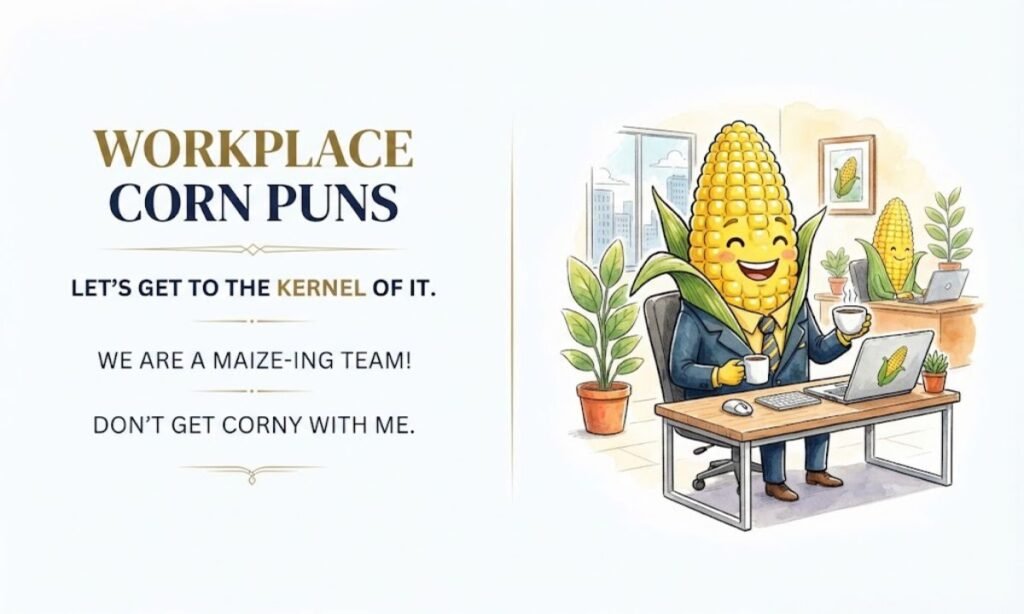 Workplace Corn Puns