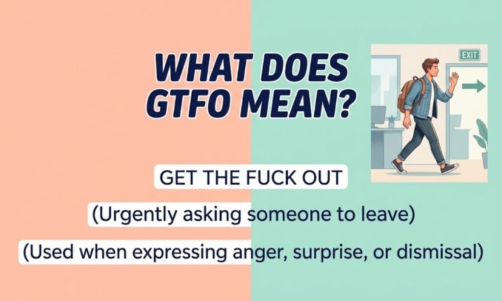 Background GTFO Meaning in Text
