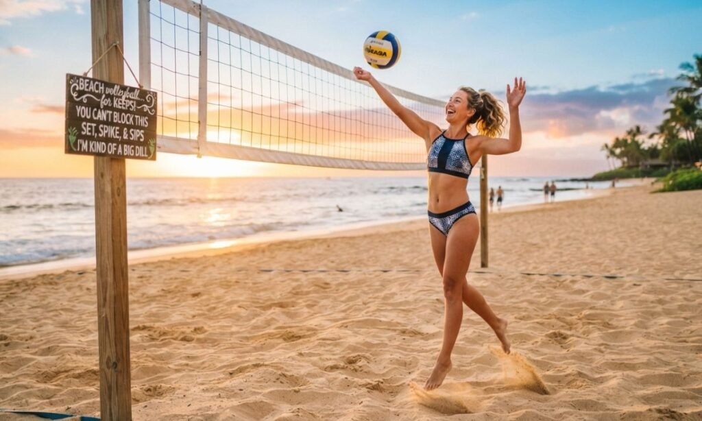 Beach Volleyball Puns 