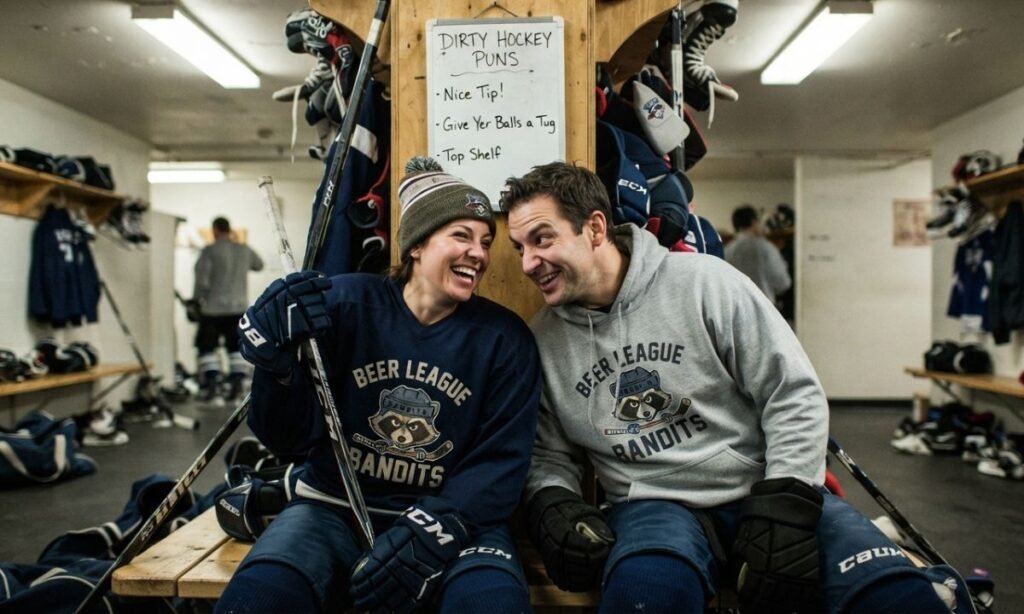 Dirty Hockey Puns