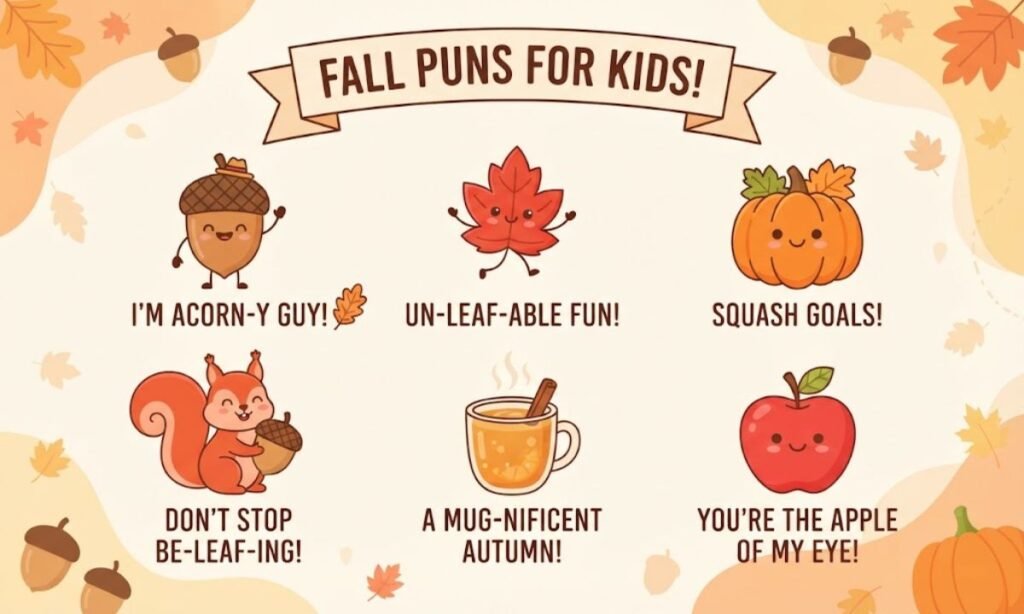 Fall Puns for Kids