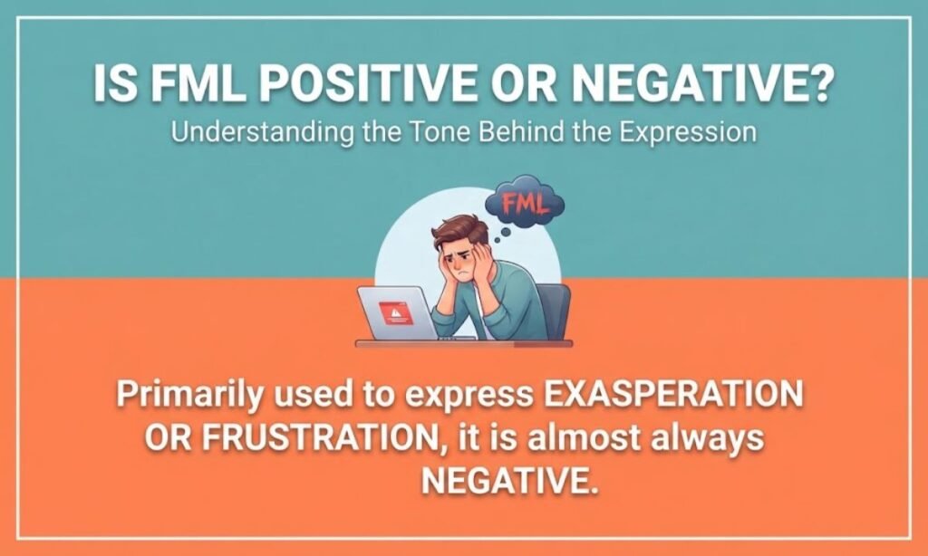 Is FML Positive or Negative Understanding the Tone Behind the Expression