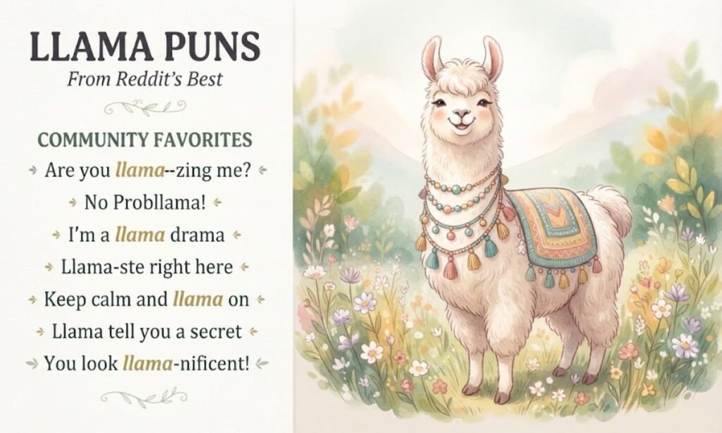 Llama puns reddit