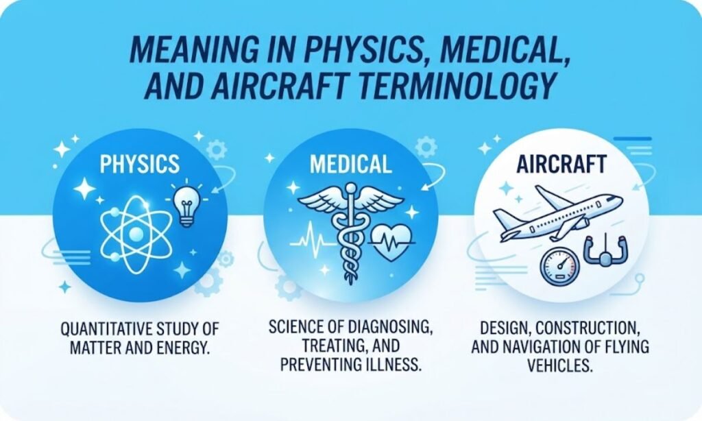 Meaning in Physics, Medical, and Aircraft Terminology
