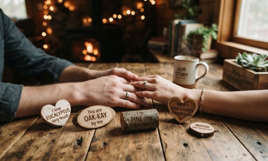 Romantic Wood Puns for Couples