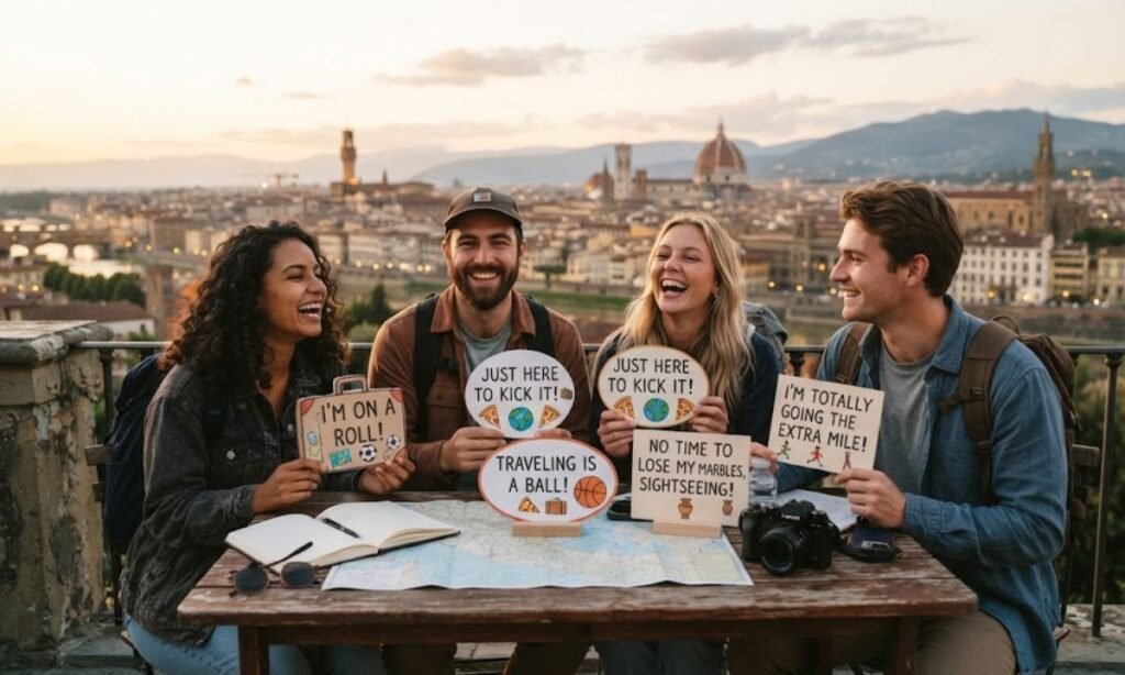 Sports Puns for Tourists and Travelers