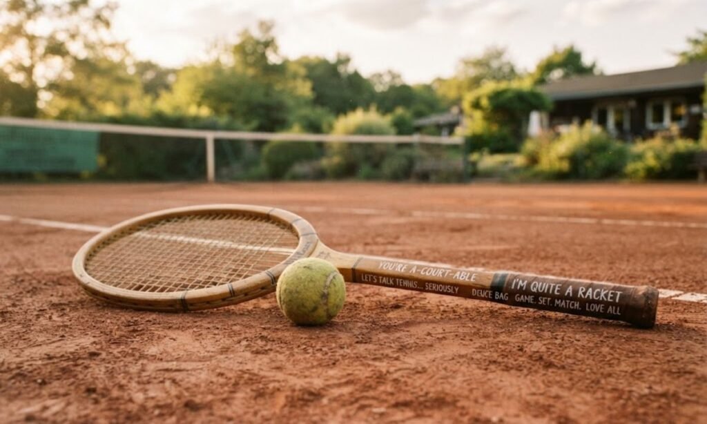 Tennis one-liner puns