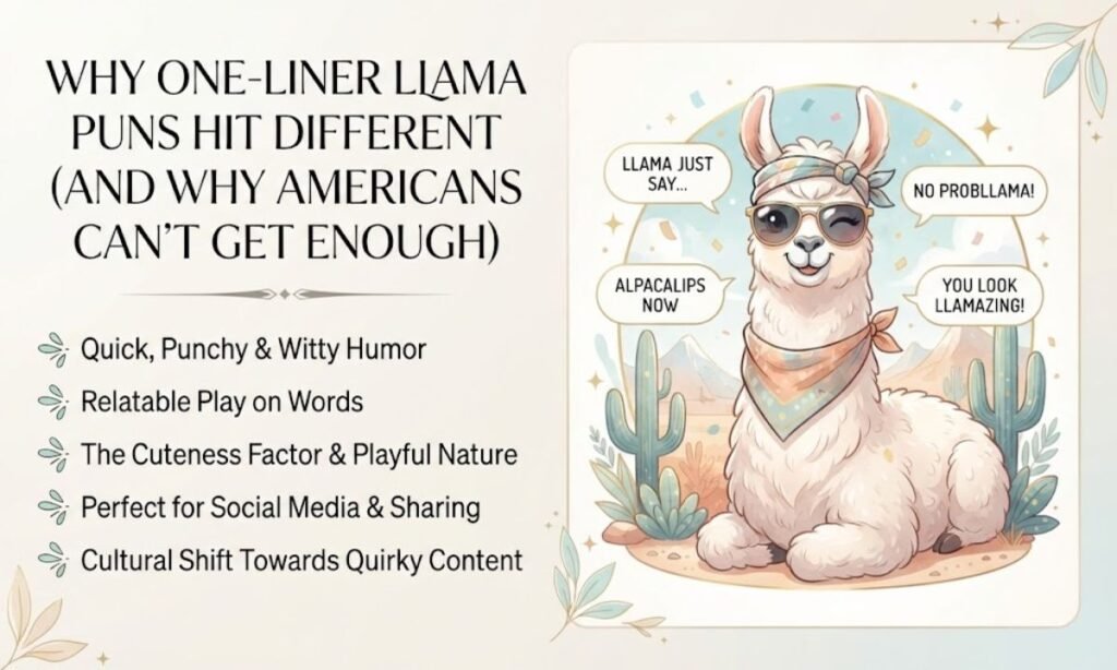 Why One-Liner Llama Puns Hit Different (And Why Americans Can’t Get Enough)