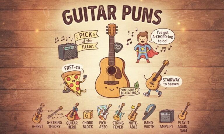 Guitar Puns