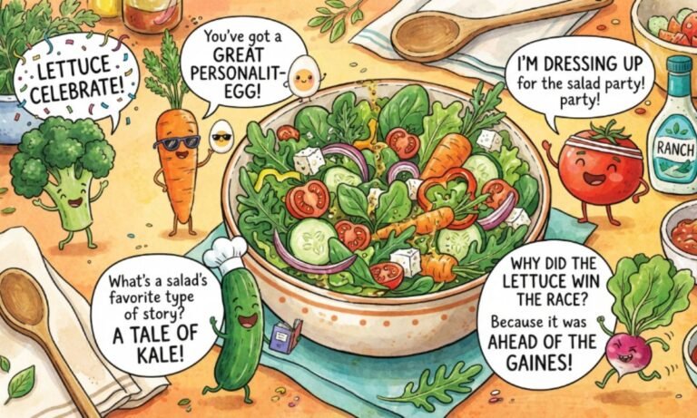 Salad Puns and Jokes