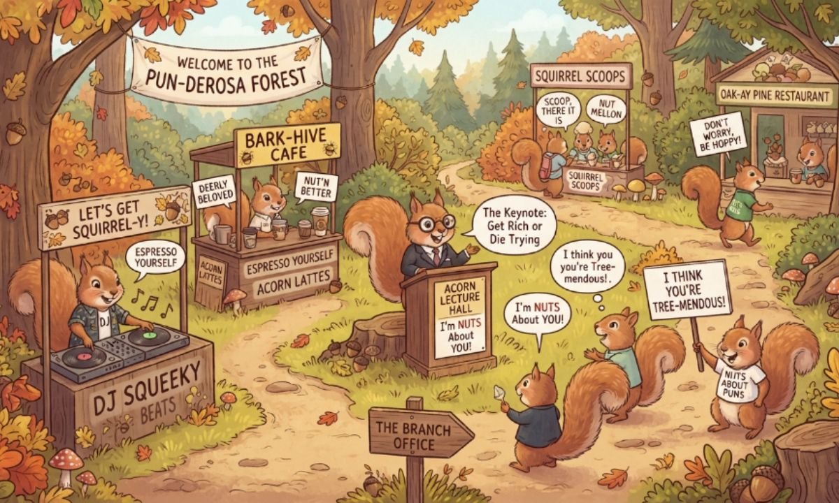 Squirrel Puns