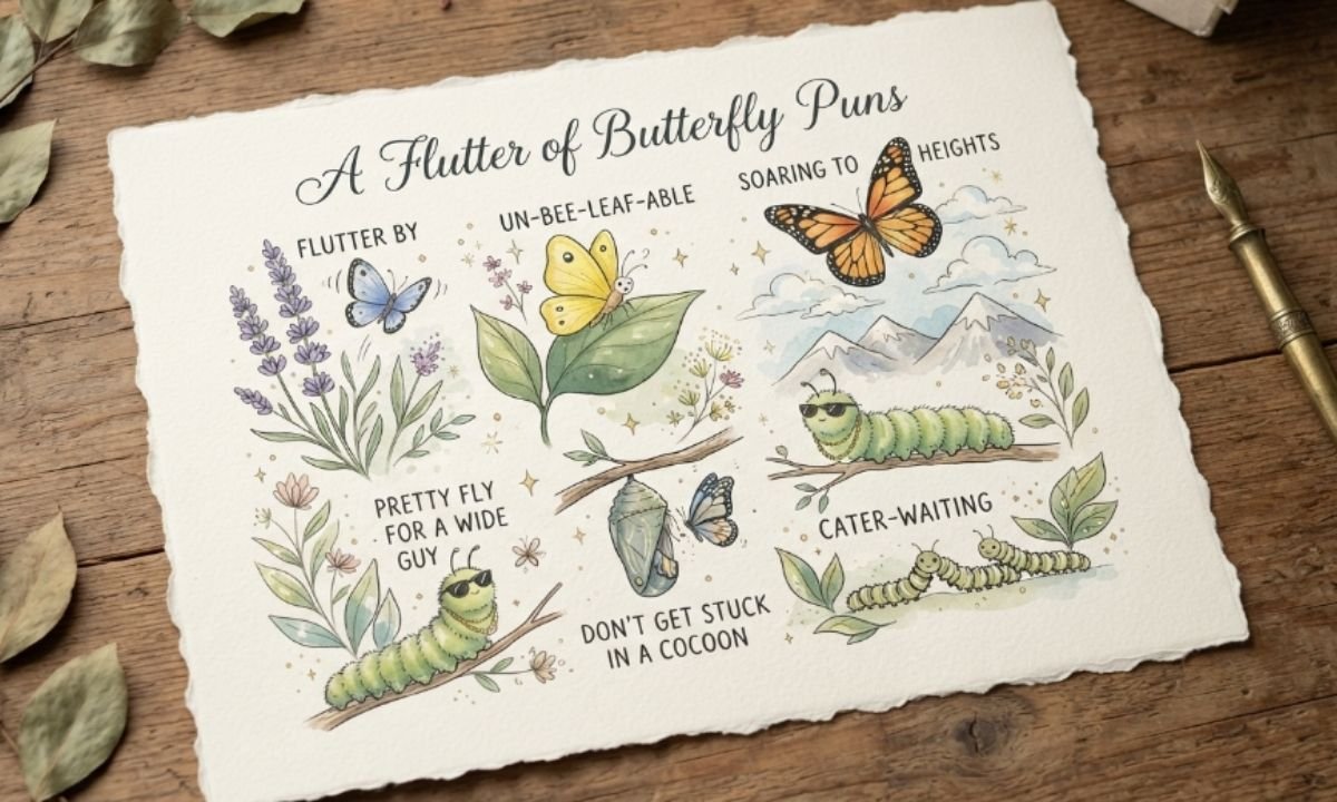 Butterfly Puns