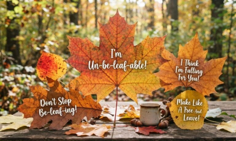 Leaf Puns