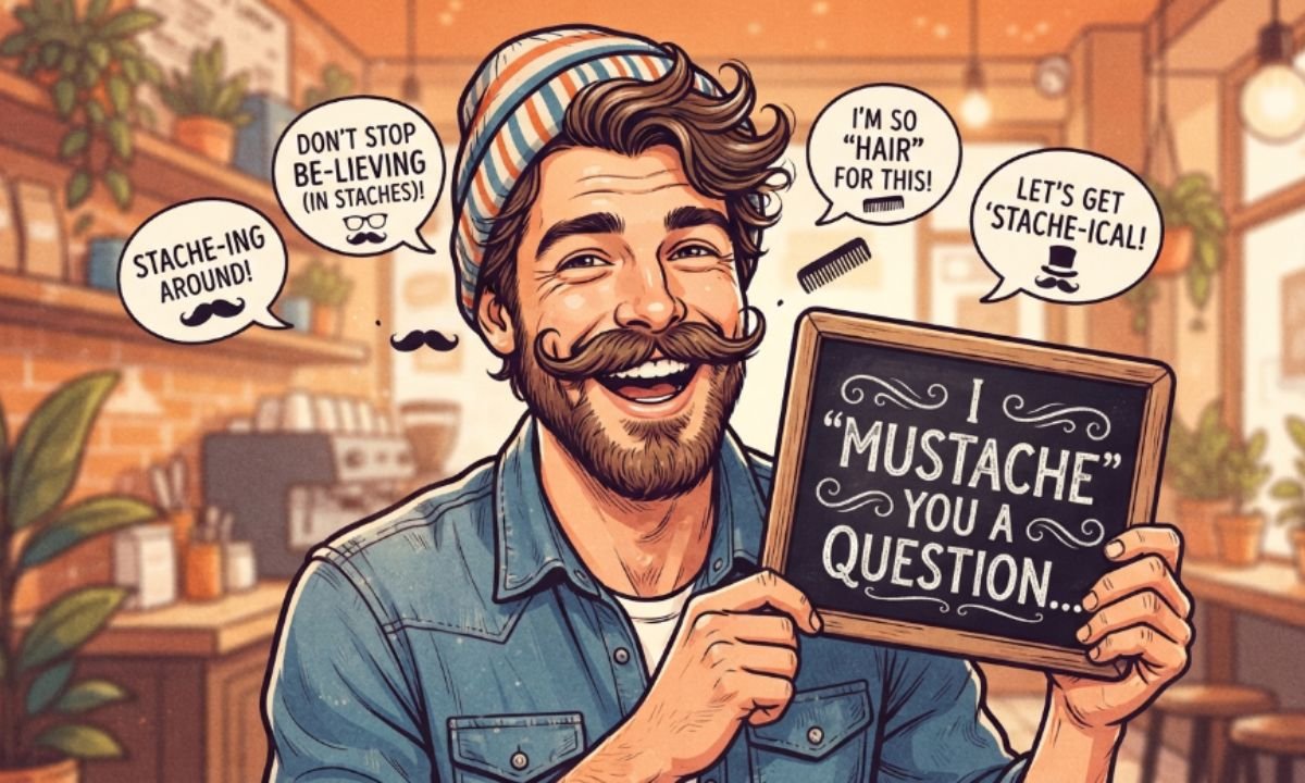 Mustache Puns