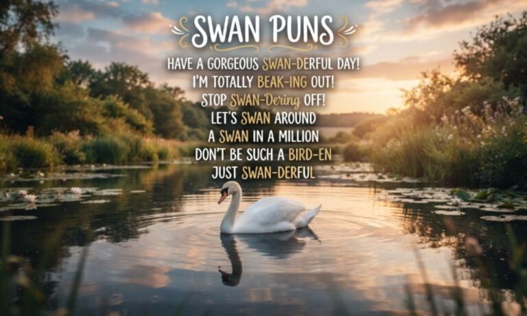 Swan Puns