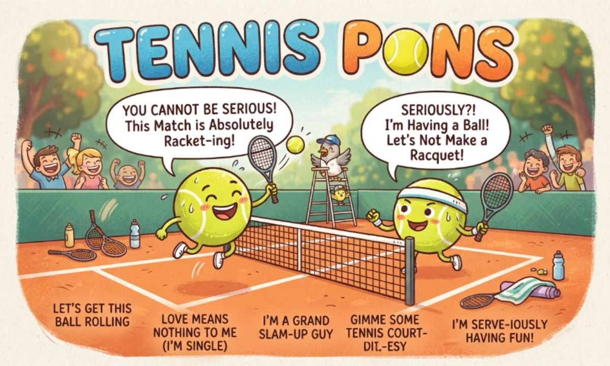 Tennis Puns