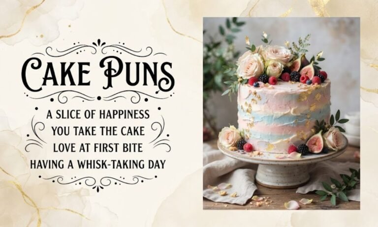 Cake puns